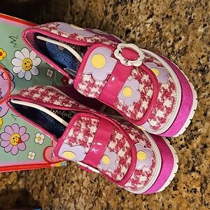 Irregular Choice platform loafers.